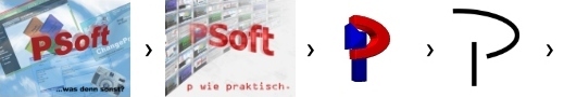 Verschiedene PSoft-Logos
